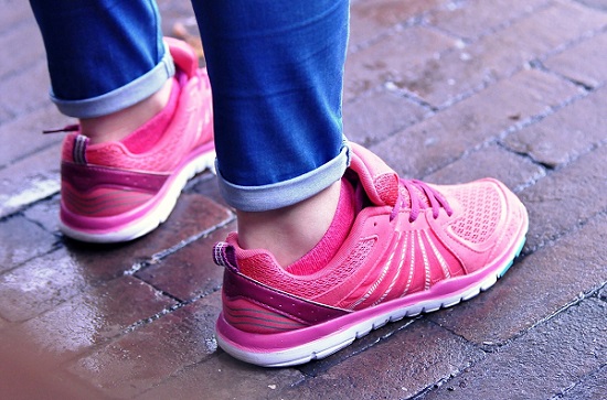 buty damskie różowe sportowe